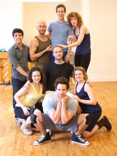 Back Row : Director Marshall Pailet, Wade McCollum, Lee Seymour, Alex Wyse & Lindsay  Photo