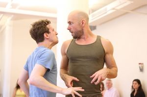 Alex Wyse & Wade McCullom with the cast @ BroadwayWorld Alex Wyse & Wade McCullom with the cast Photo