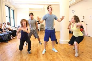 Alex Wyse with the cast @ BroadwayWorld Alex Wyse with the cast Photo