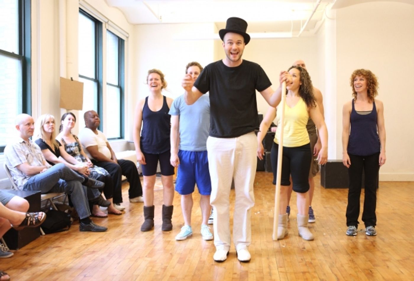 Photo Coverage: TRIASSIC PARQ The Musical in Rehearsal!  Image