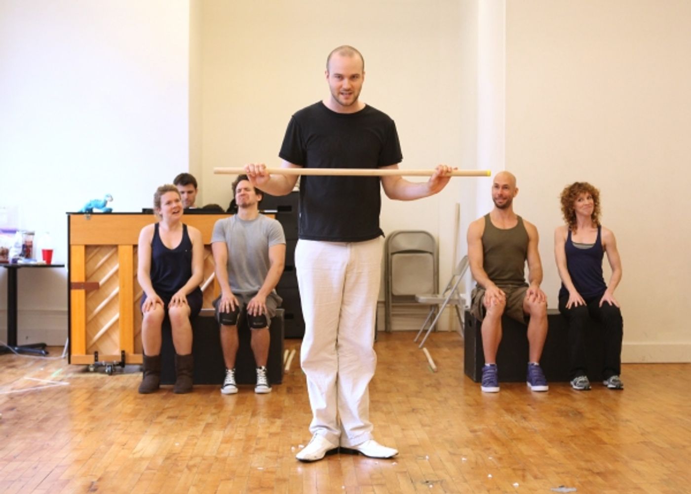 Photo Coverage: TRIASSIC PARQ The Musical in Rehearsal!  Image