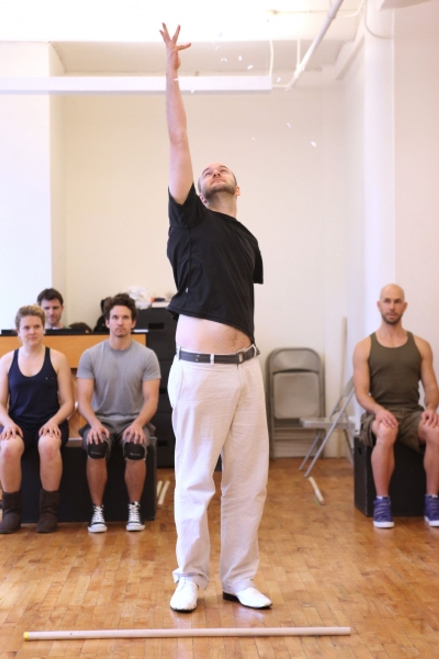 Photo Coverage: TRIASSIC PARQ The Musical in Rehearsal!  Image