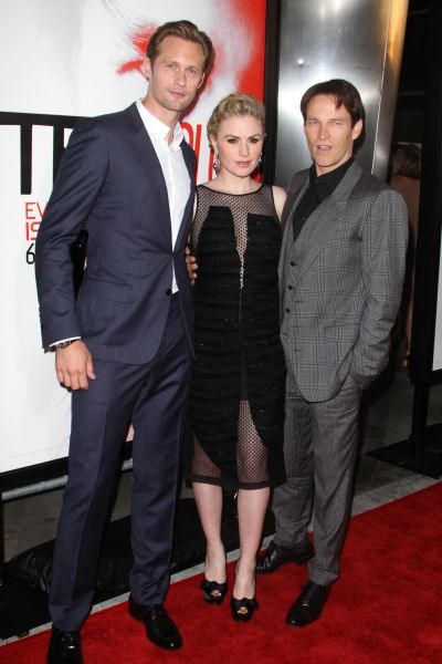 Alexander Skarsgard, Anna Paquin and Stephen Moyer Photo