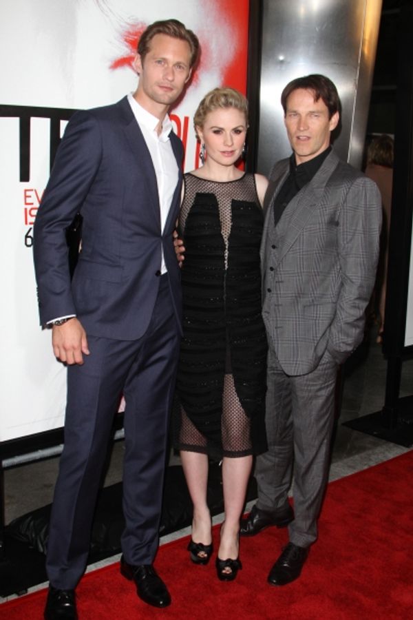 Alexander Skarsgard, Anna Paquin and Stephen Moyer Photo