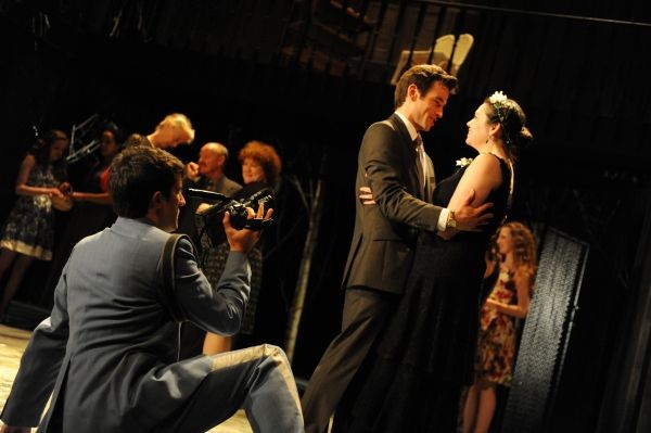 Philip Cairns,, Liam Bergin and Seline Hizli Photo