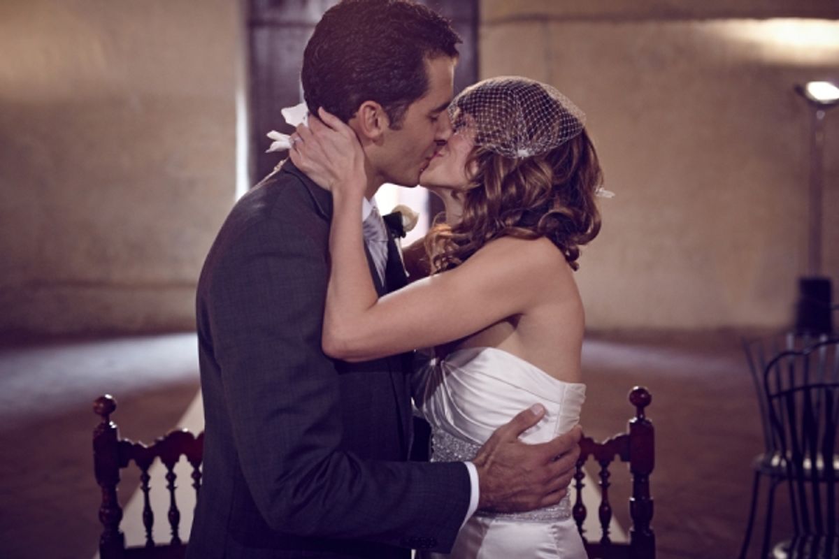 Kevin Worley and Denise Payne at JERSEY BOYS Tour Vets Get Married in Tuscany!