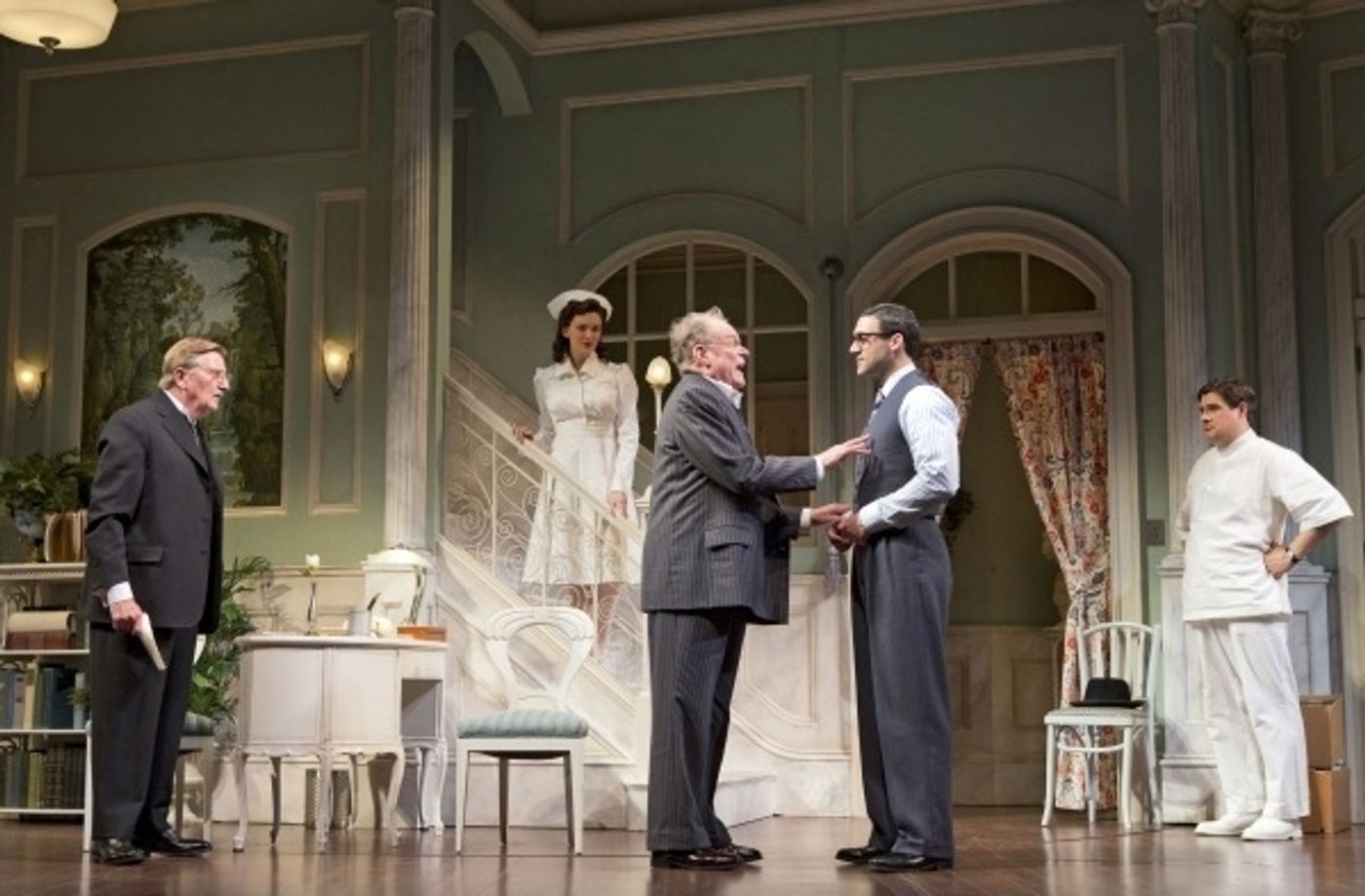 Photo Flash: First Look at Jim Parsons, Jessica Hecht et al. on Stage in HARVEY!  Image
