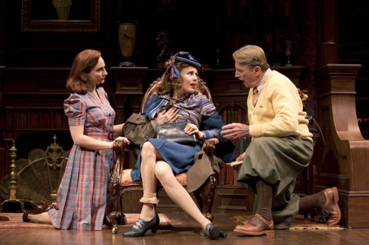 Tracee Chimo, Jessica Hecht and Larry Bryggman at 