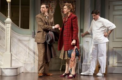 Jim Parsons, Jessica Hecht and Rich Sommer Photo