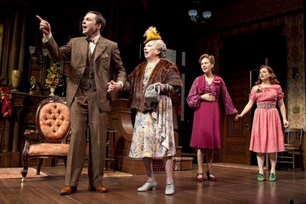 Jim Parsons, Angela Paton, Jessica Hecht and Tracee Chimo Photo