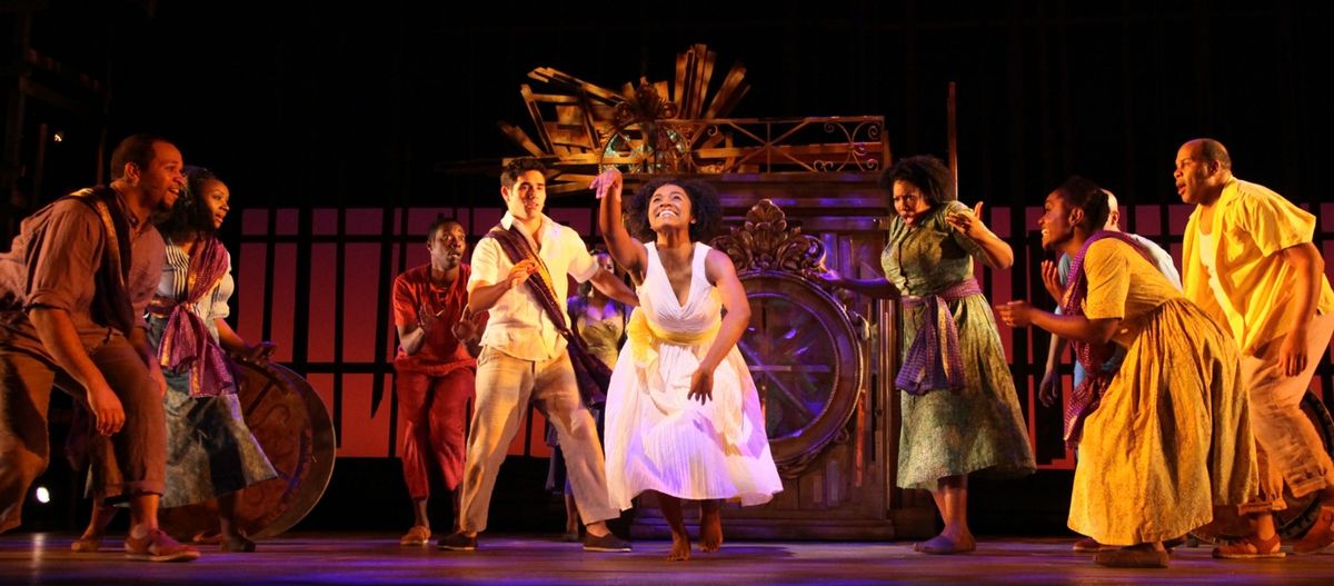 Syesha Mercado and the Cast of Once On This Island
 at 