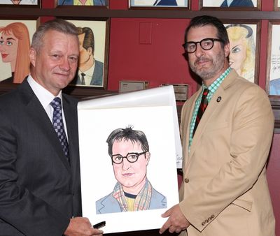 Max Kilmavicius  & Jon Robin Baitz Photo