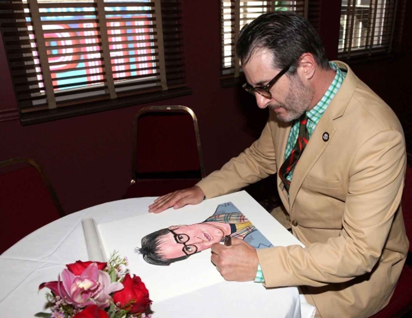Photo Coverage: OTHER DESERT CITIES' Jon Robin Baitz Joins Sardi's Wall of Fame!  Image