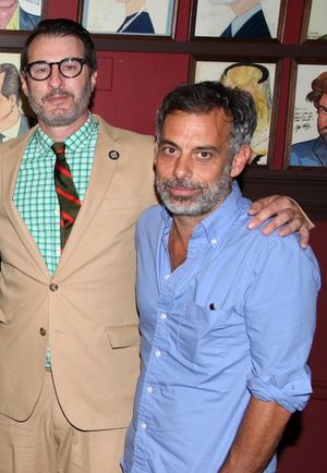 Jon Robin Baitz & Joe Mantello @ BroadwayWorld Jon Robin Baitz & Joe Mantello Photo
