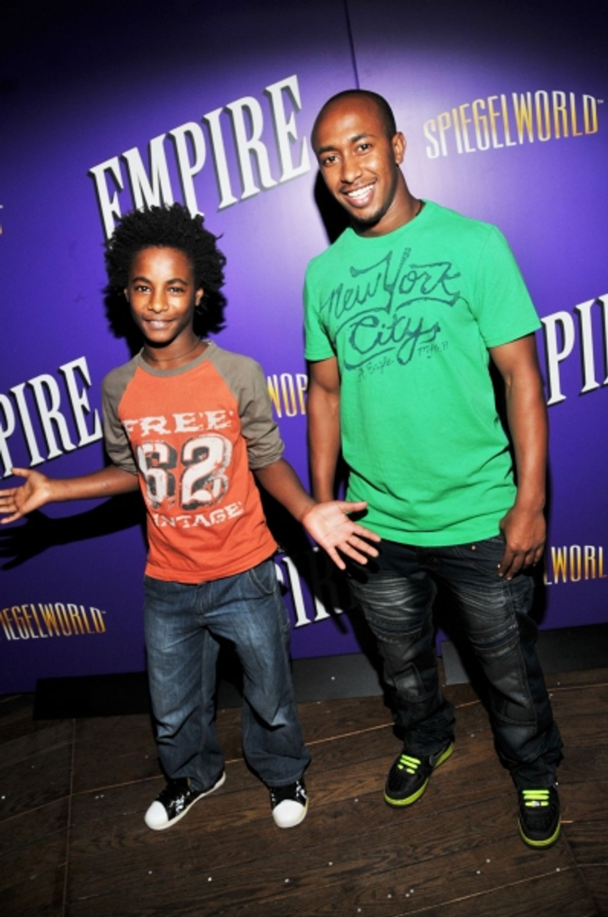 Yonas Alemu and Tariku Degefa at 