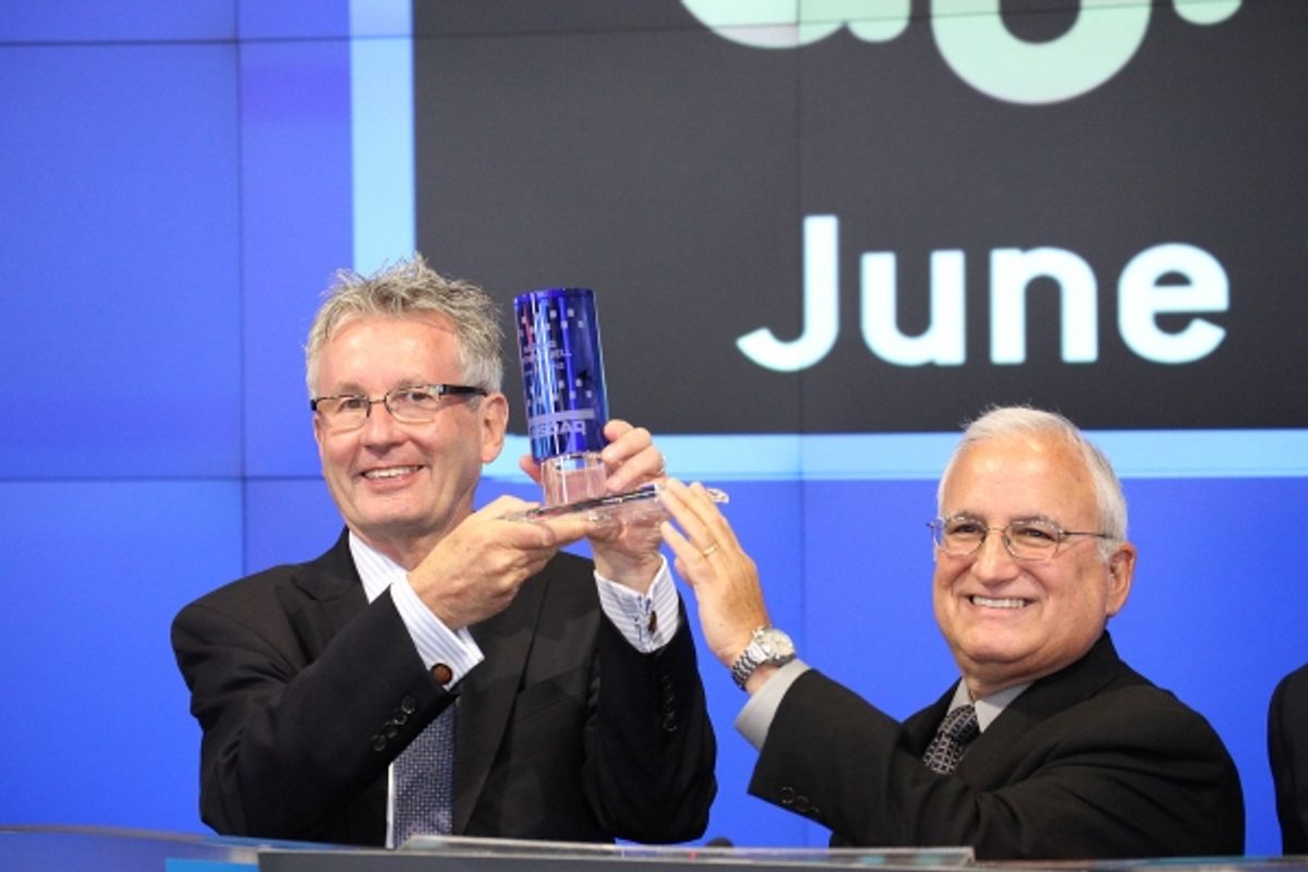 Nigel Travis & John Costello at 