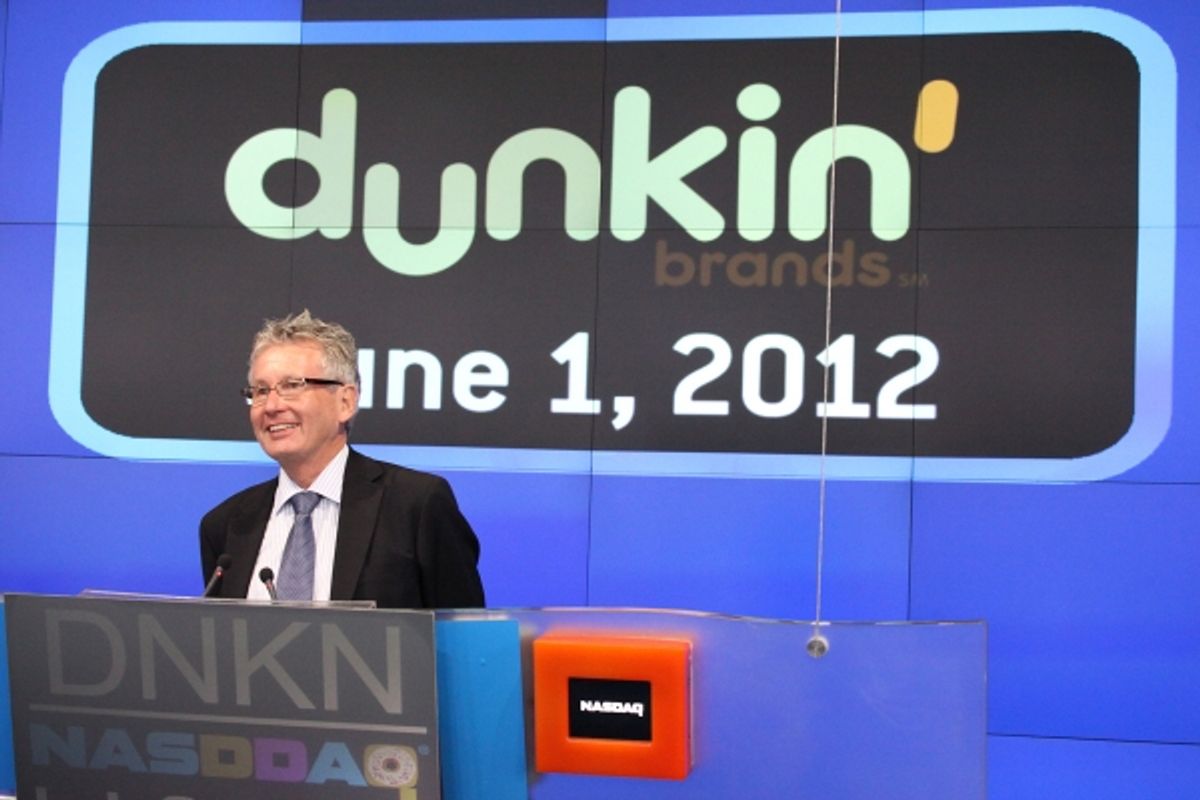 Duncan Donuts CEO Nigel Travis at 