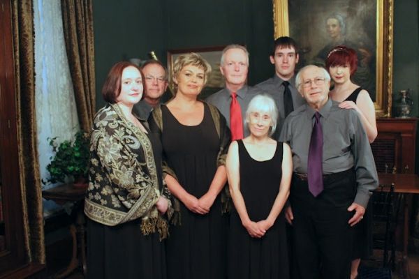 Cast L-R: Bevin Antea, Mike Pearl, Sarah Mac, Terry Herron, Melissa Pear, Brandon Pal Photo