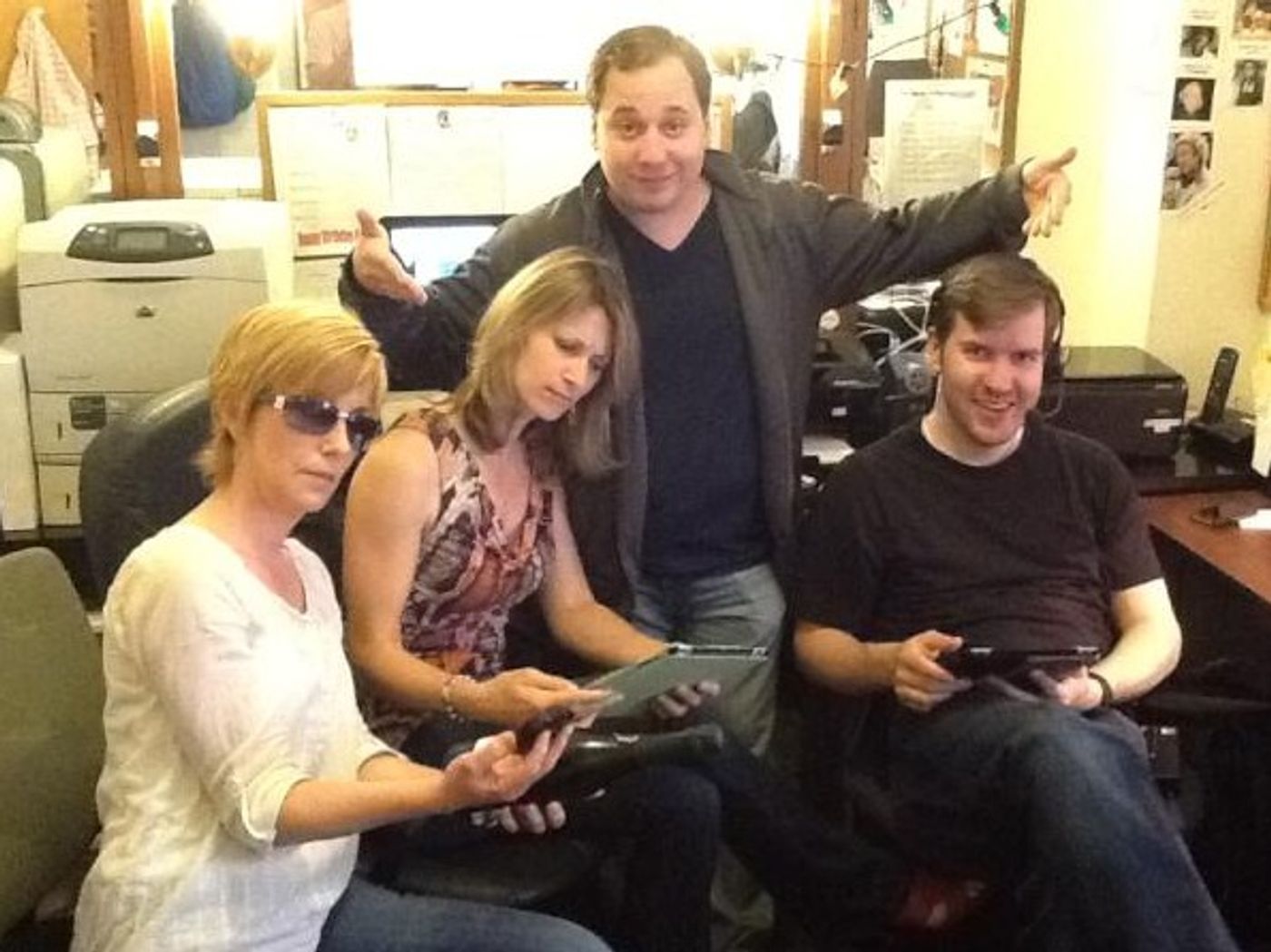 Photo Flash: Saturday Intermission Pics, June 2 - Cast of PRISCILLA, THE BOOK OF MORMON's Josh Gad and More - Updated!  Image