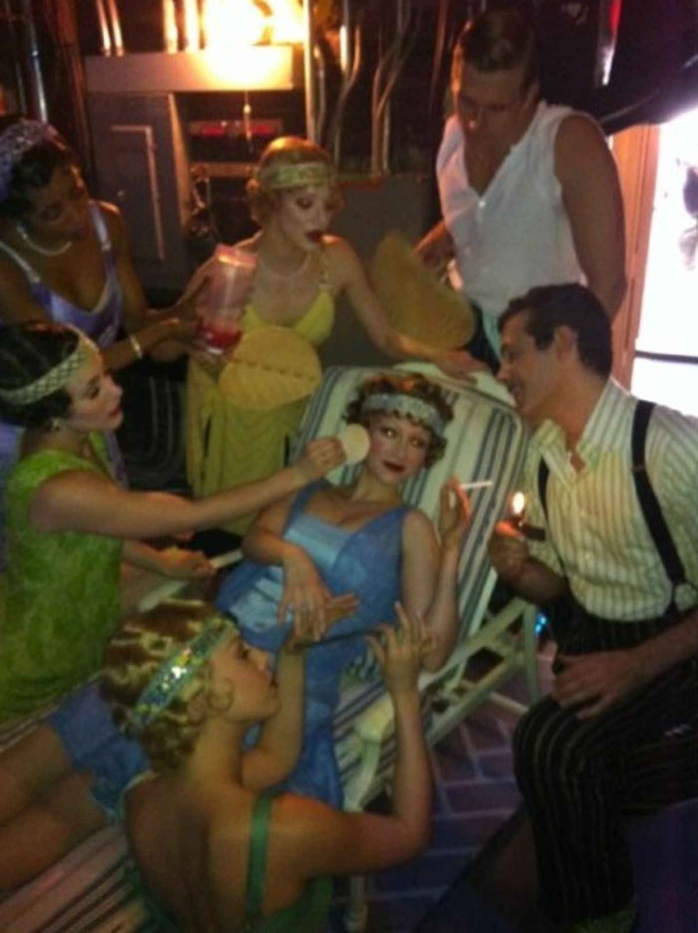 Photo Flash: Saturday Intermission Pics, June 2 - Cast of PRISCILLA, THE BOOK OF MORMON's Josh Gad and More - Updated!  Image