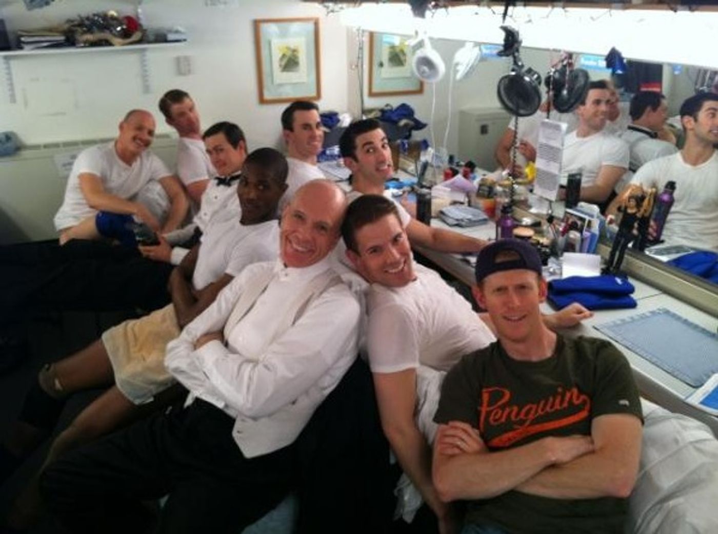 Photo Flash: Saturday Intermission Pics, June 2 - Cast of PRISCILLA, THE BOOK OF MORMON's Josh Gad and More - Updated!  Image