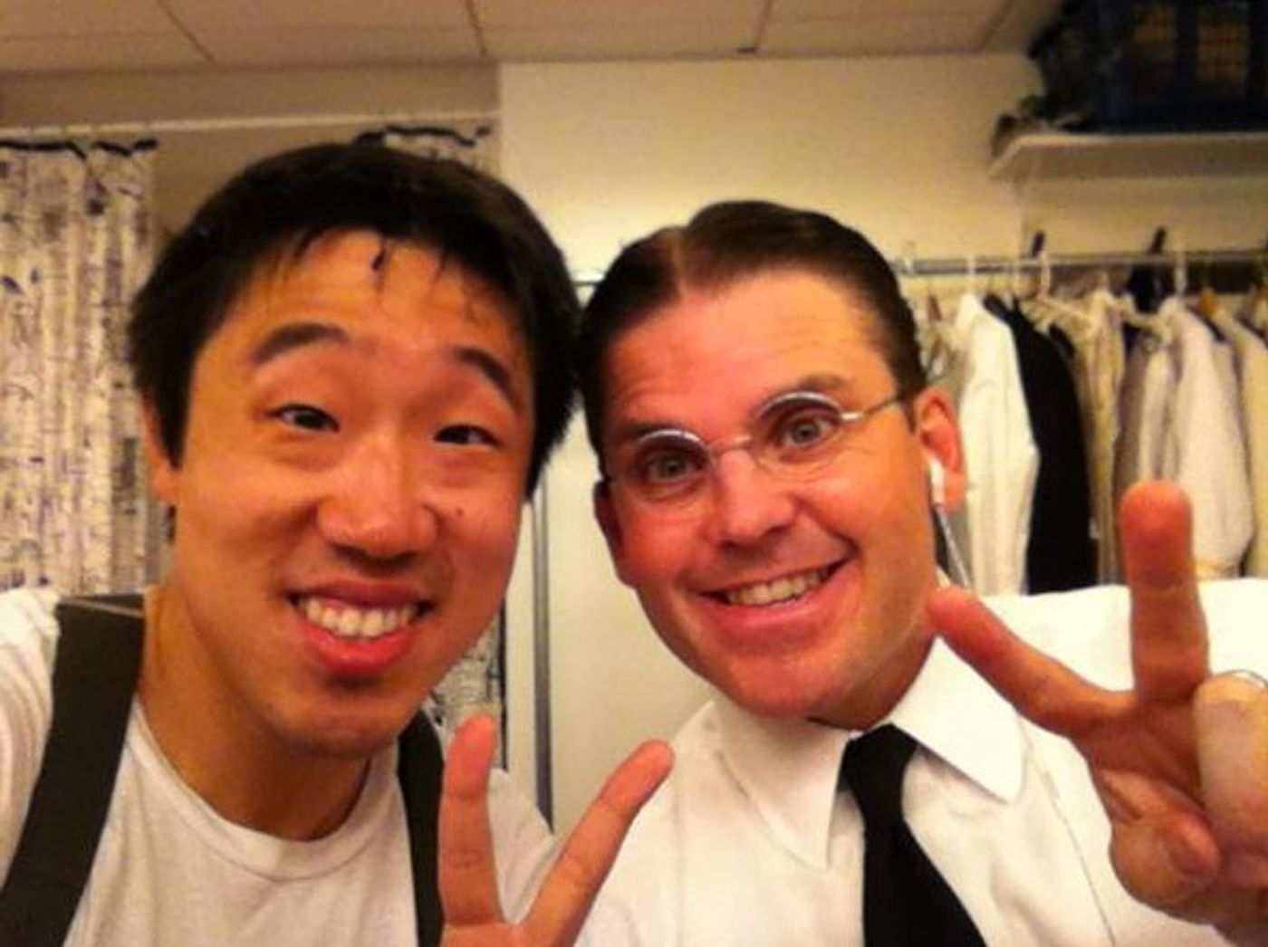 Photo Flash: Saturday Intermission Pics, June 2 - Cast of PRISCILLA, THE BOOK OF MORMON's Josh Gad and More - Updated!  Image