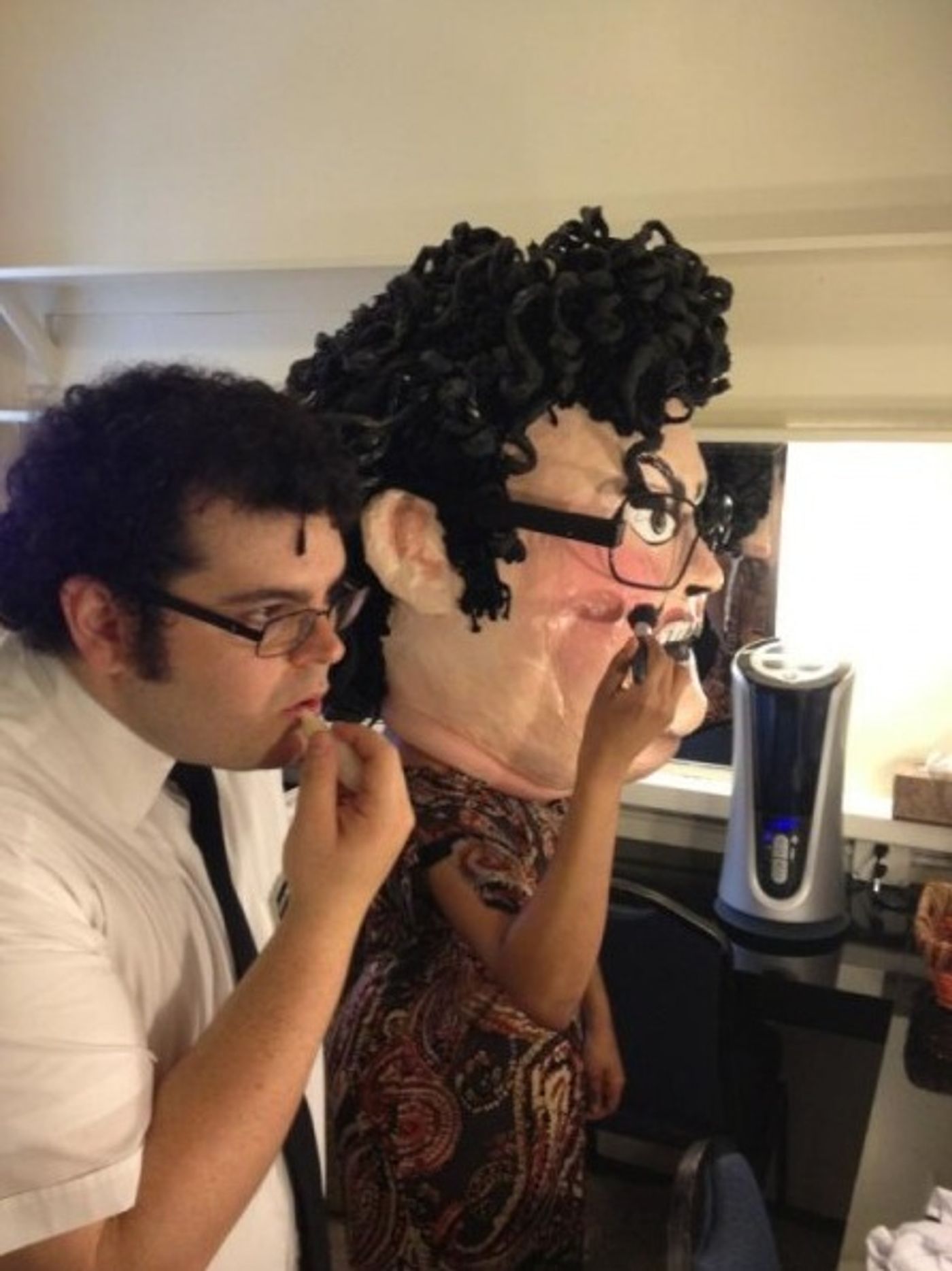 Photo Flash: Saturday Intermission Pics, June 2 - Cast of PRISCILLA, THE BOOK OF MORMON's Josh Gad and More - Updated!  Image