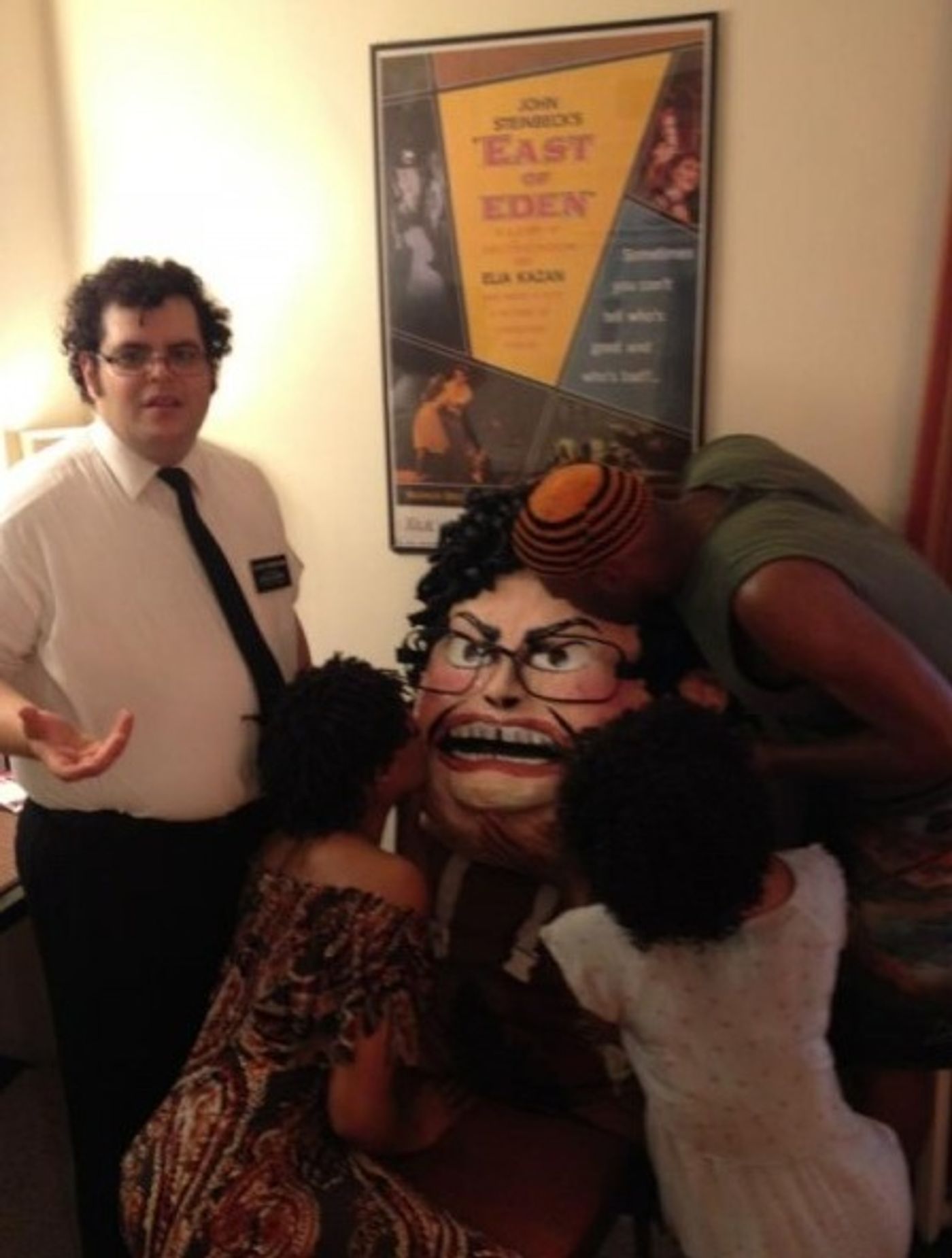 Photo Flash: Saturday Intermission Pics, June 2 - Cast of PRISCILLA, THE BOOK OF MORMON's Josh Gad and More - Updated!  Image