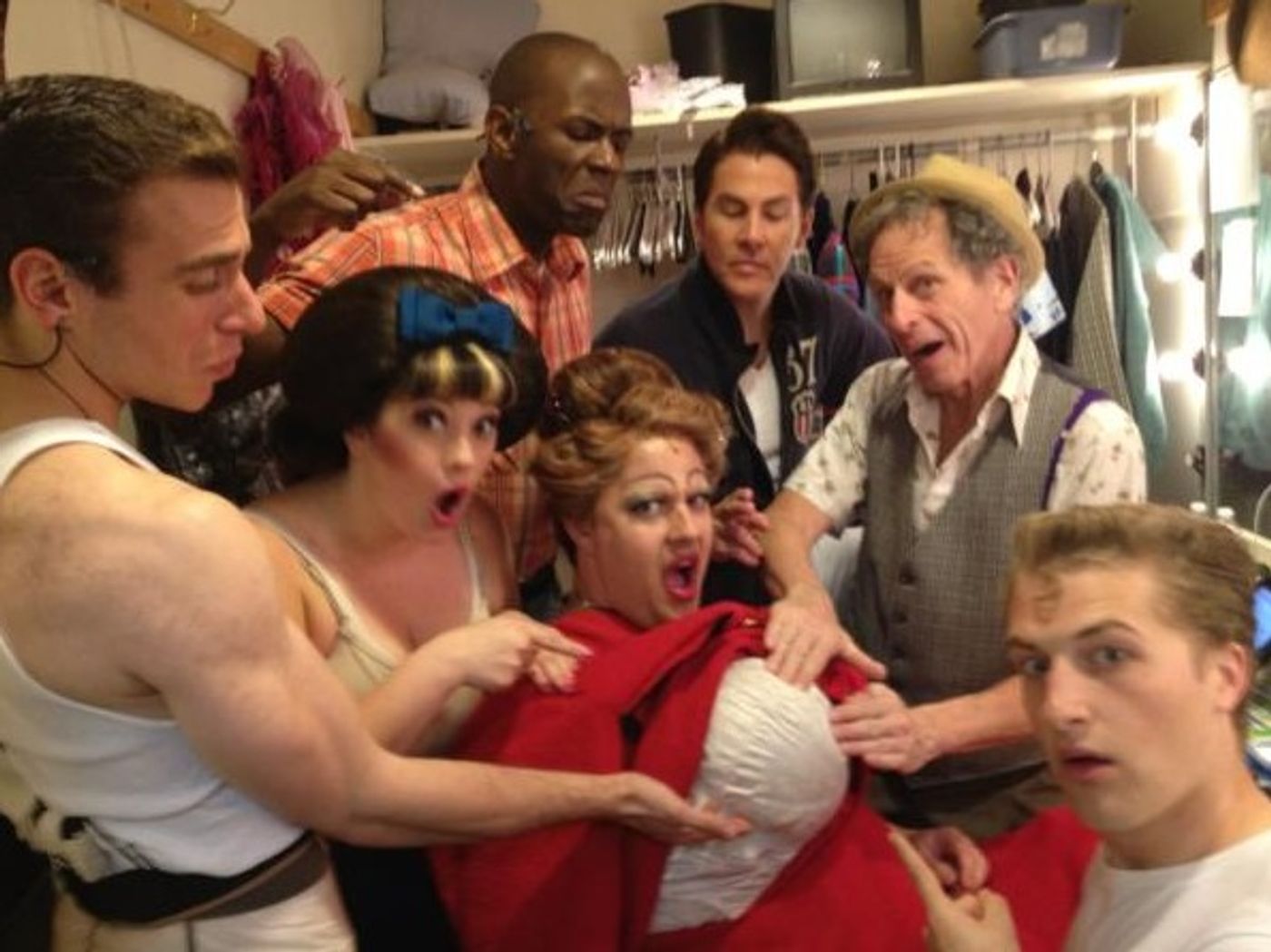 Photo Flash: Saturday Intermission Pics, June 2 - Cast of PRISCILLA, THE BOOK OF MORMON's Josh Gad and More - Updated!  Image