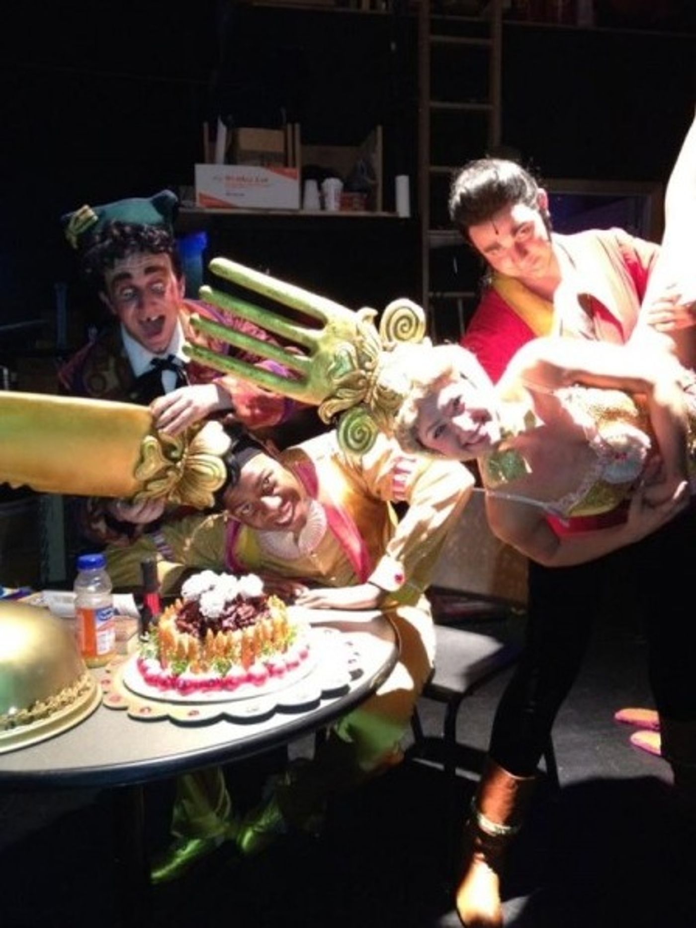 Photo Flash: Saturday Intermission Pics, June 2 - Cast of PRISCILLA, THE BOOK OF MORMON's Josh Gad and More - Updated!  Image