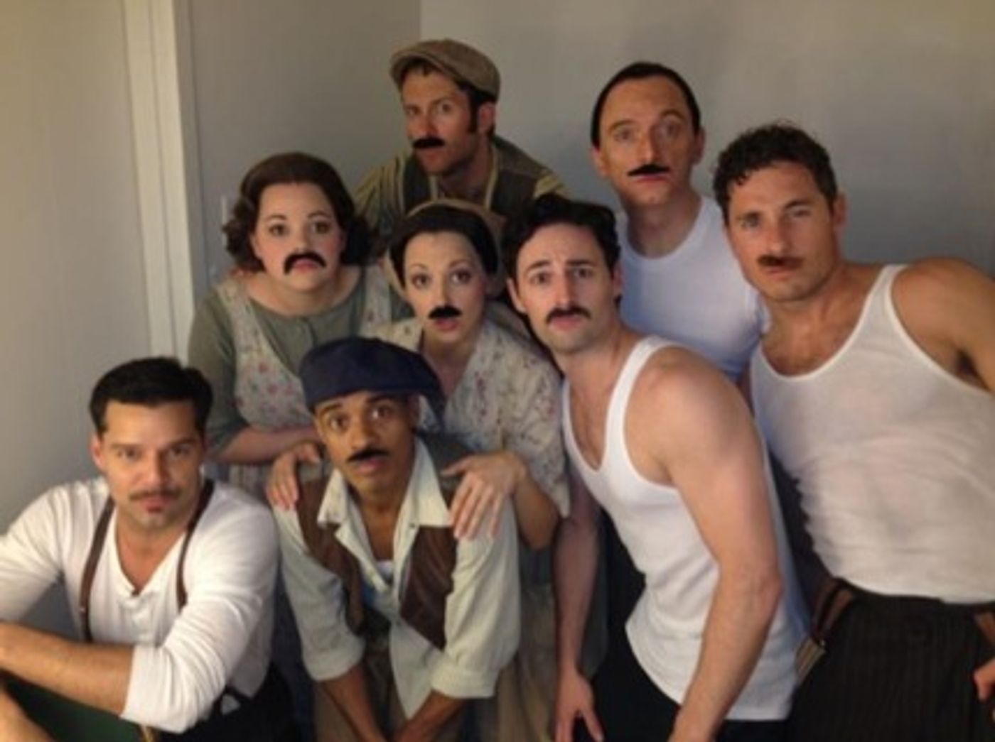 Photo Flash: Saturday Intermission Pics, June 2 - Cast of PRISCILLA, THE BOOK OF MORMON's Josh Gad and More - Updated!  Image