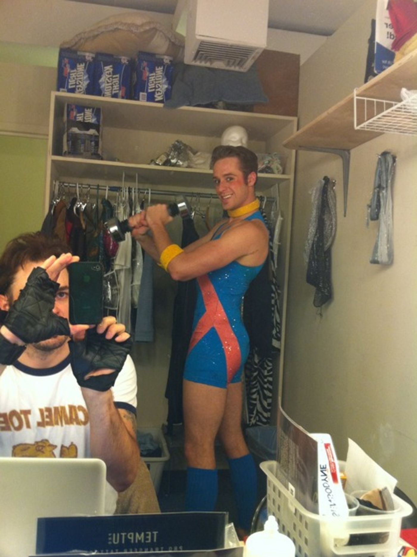 Photo Flash: Saturday Intermission Pics, June 2 - Cast of PRISCILLA, THE BOOK OF MORMON's Josh Gad and More - Updated!  Image