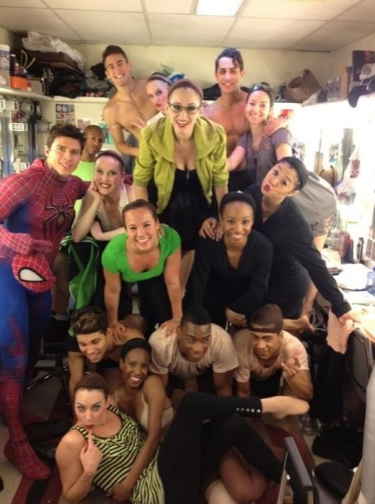 SPIDER-MAN: TURN OFF THE DARK's Reed Kelly ‏and Company at 