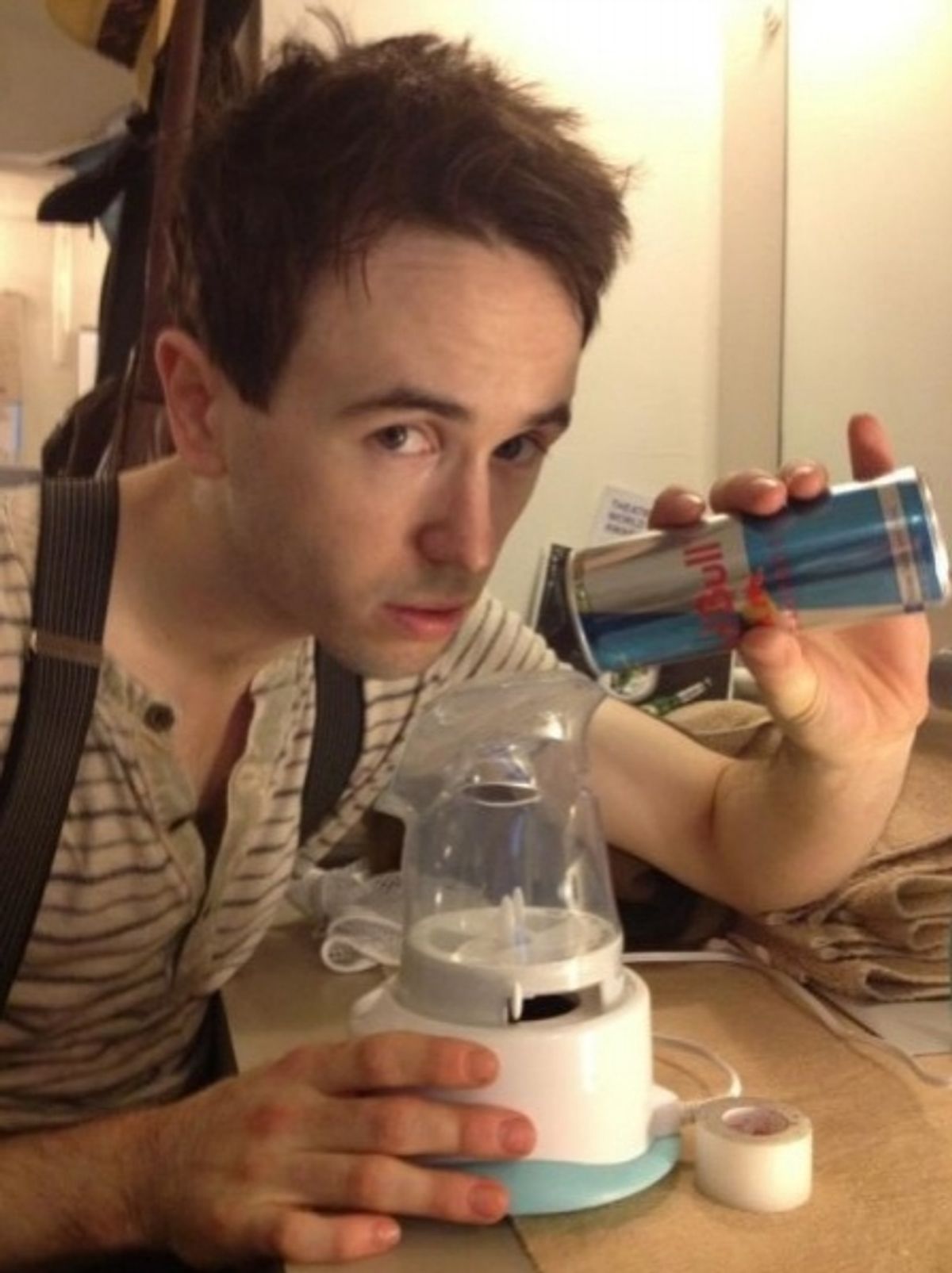 NEWSIES' Garett Hawe ‏ at 