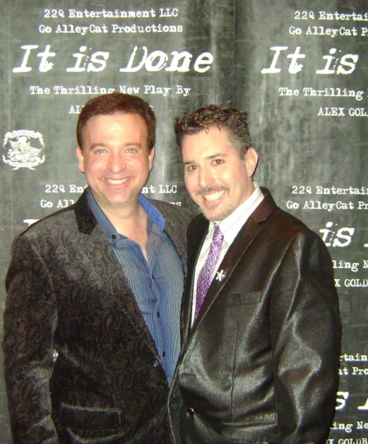 Alan Wager and Robert Levinstein at 