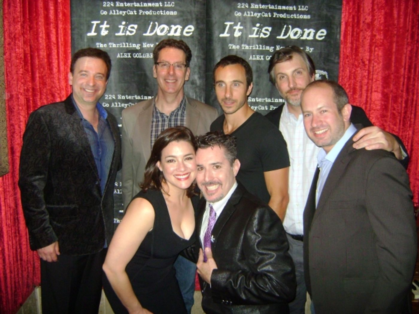 Photo Flash: Opening Night at GoAlleyCat Productions' IT IS DONE West Coast Premiere  Image