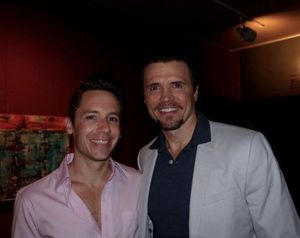 Joseph Keane and Brent Barrett Photo