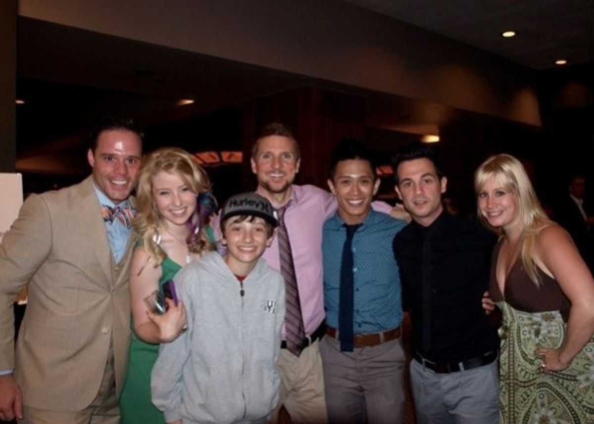 Clark Roberts, Carly Bracco, Cade Cannon Ball, James Leo Ryan, Dane Wagner and Melissa Roberts at 