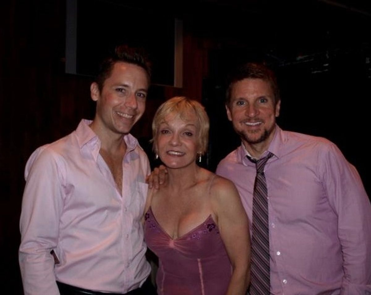 Joseph Keane, Cathy Rigby and James Leo Ryan at 