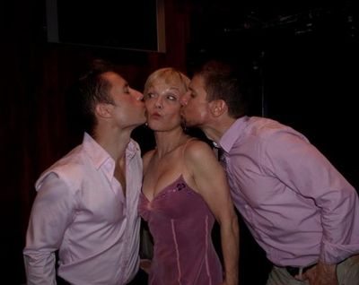 Joseph Keane, Cathy Rigby and James Leo Ryan Photo