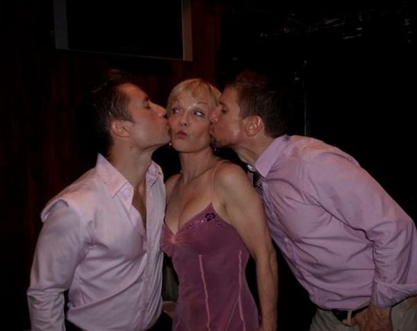 Joseph Keane, Cathy Rigby and James Leo Ryan Photo