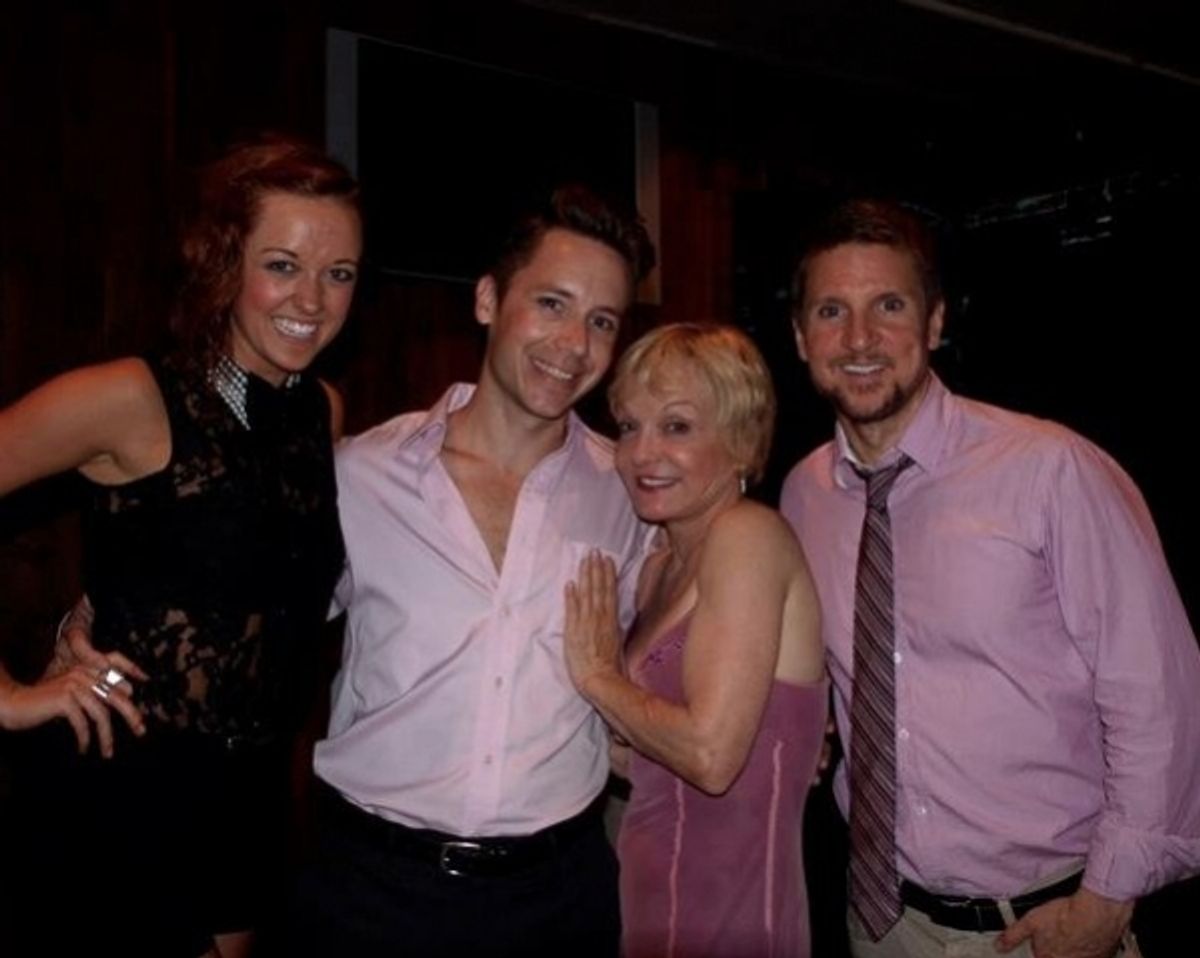 Jenna Wright, Joseph Keane, Cathy Rigby and James Leo Ryan at 