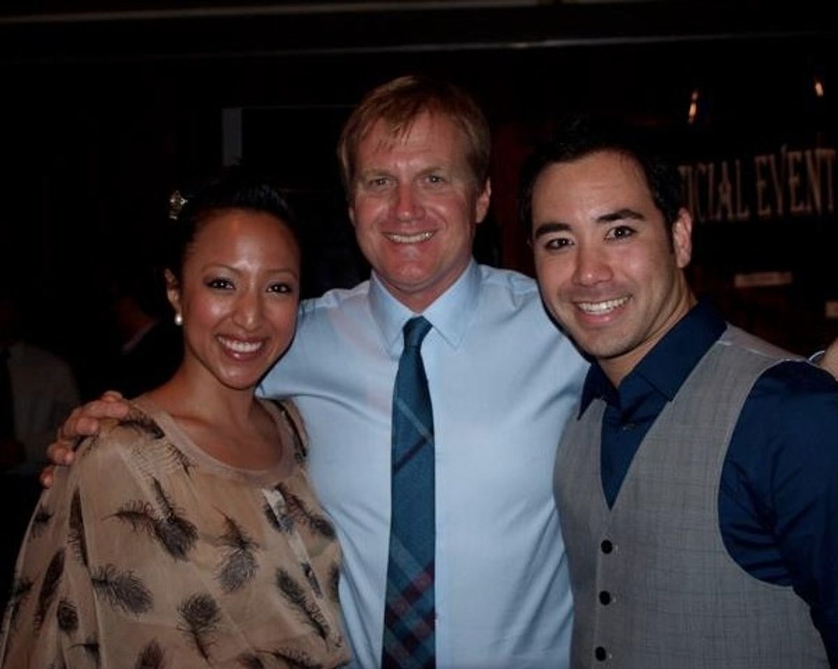 Bety Le, Tom McCoy and Kalen Sakima at 