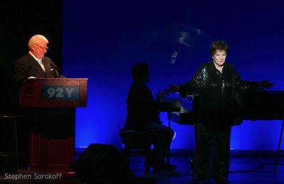 Rex Reed and Polly Bergen Photo