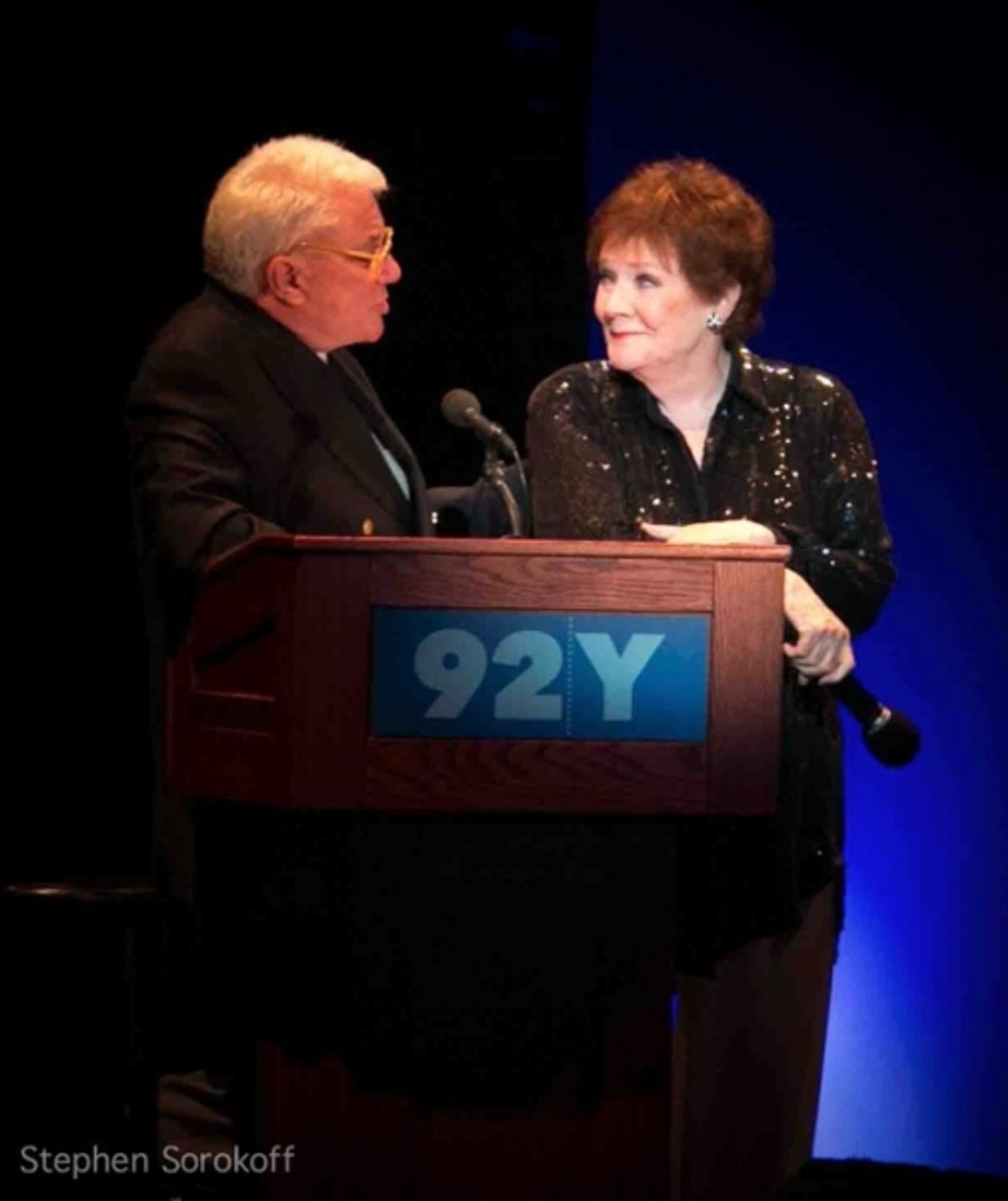 Rex Reed and Polly Bergen at 