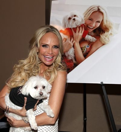 Kristin Chenoweth with her dog Madeline Kahn "Maddie" Chenoweth Photo