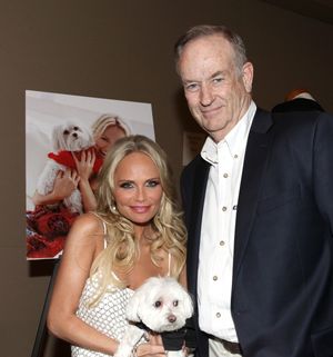 Kristin Chenoweth with her dog Madeline Kahn "Maddie" Chenoweth & Bill O'Reilly @ BroadwayWorld Kristin Chenoweth with her dog Madeline Kahn "Maddie" Chenoweth & Bill O'Reilly Photo
