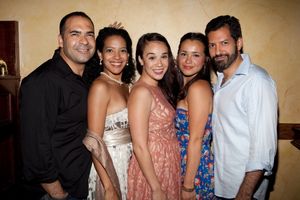 Teddy Canez, Zabryna Guevara, Xochitl Romero, Carmen Zilles and Alfredo Narciso Photo