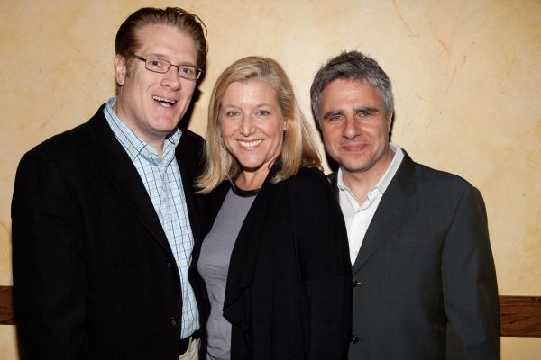 Geoff Lawson, Mary McCann and Neil Pepe Photo