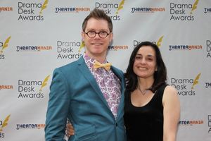 Grant Olding and guest @ BroadwayWorld Grant Olding and guest Photo